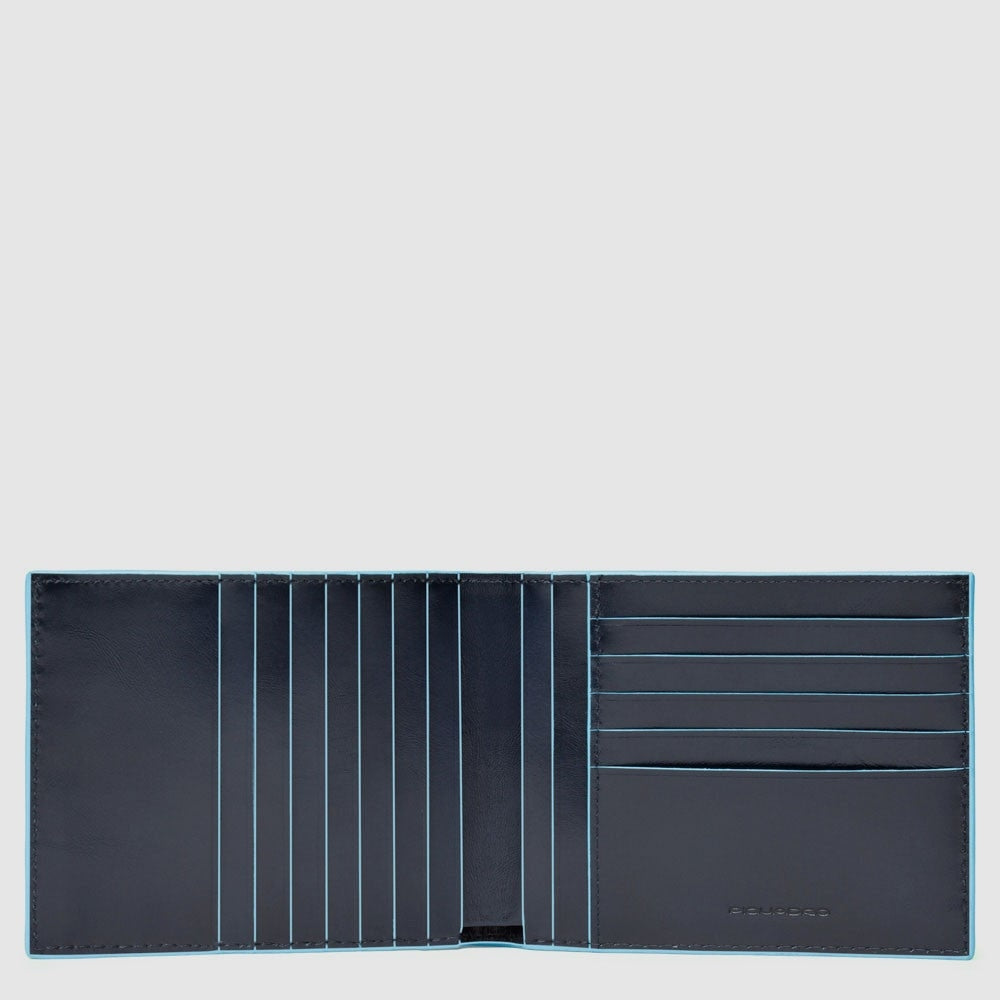 Portafoglio Piquadro B2 12 comparti Blu