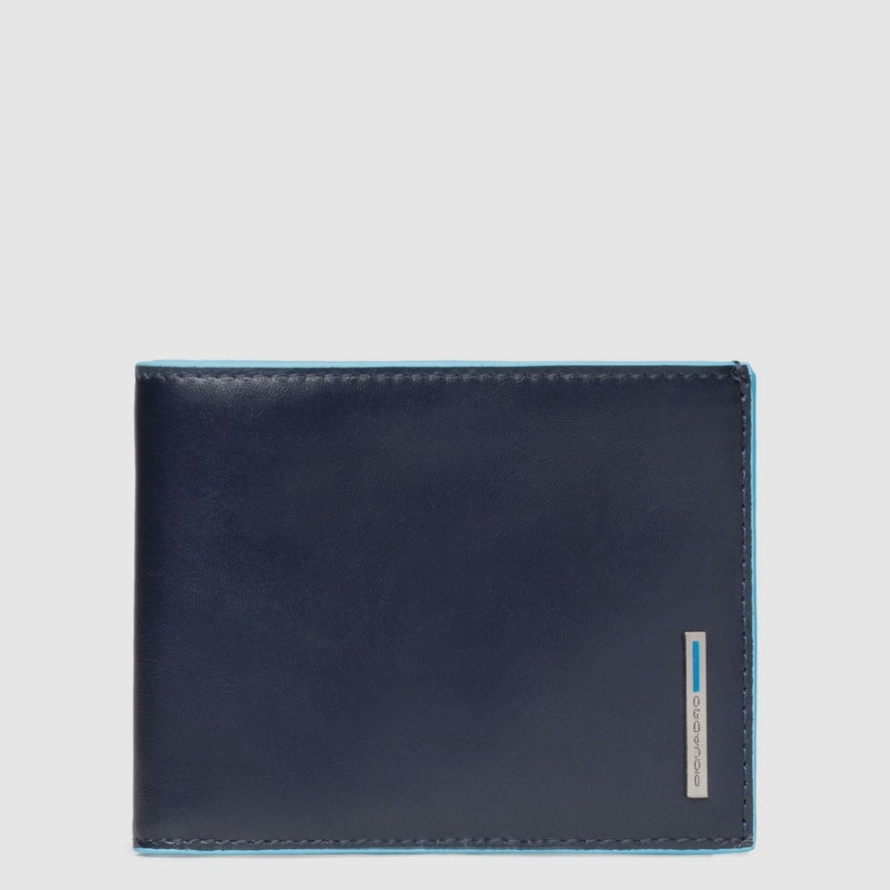 Portafoglio Piquadro B2 12 comparti Blu