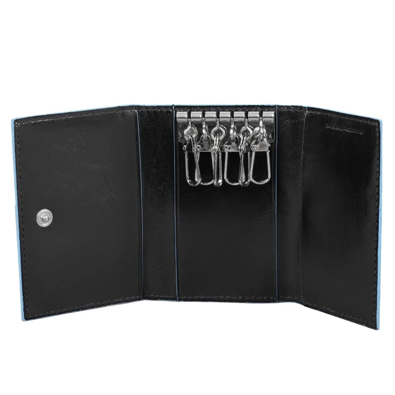 Portachiavi Piquadro Blue Square 6 ganci Nero