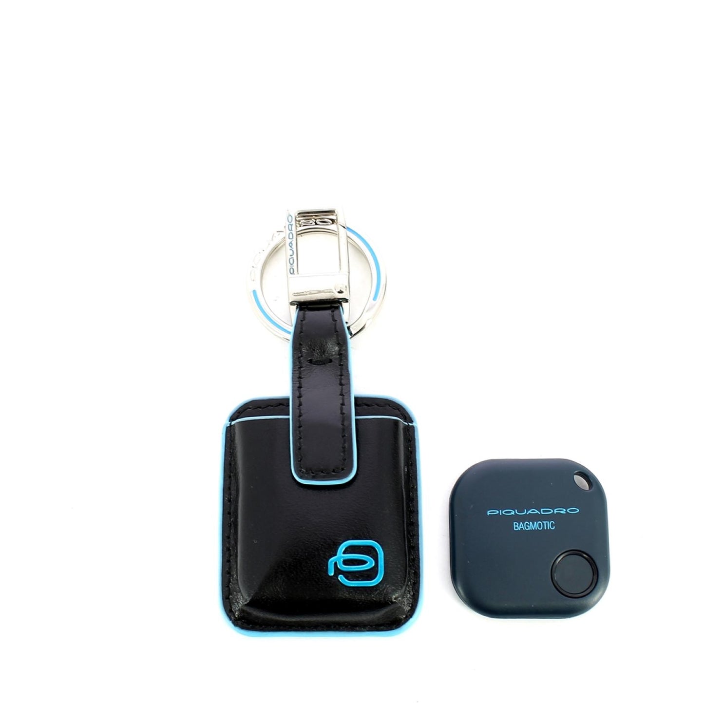 Portachiavi Piquadro Connequ Blue Square Nero