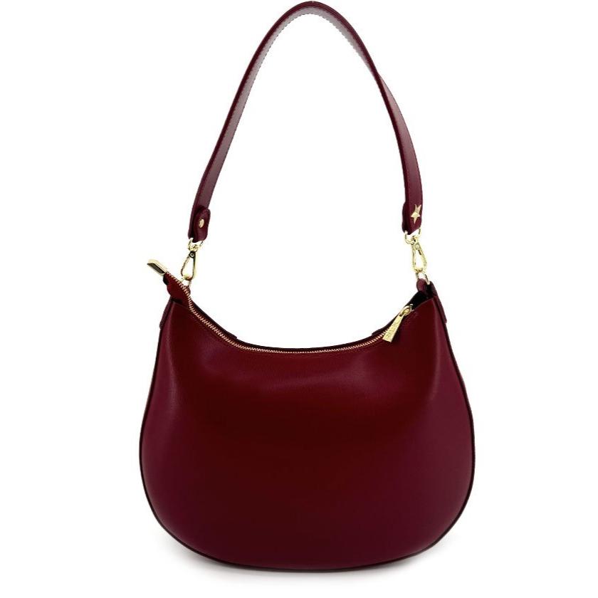 Borsa a spalla M*BRC Curvy Rosso