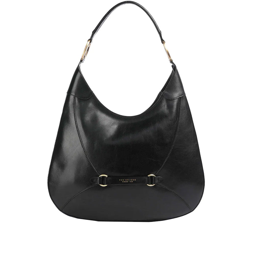 Borsa a spalla The Bridge Isabella Hobo nero
