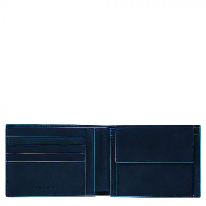 Portafoglio Piquadro B2 Piccolo Blu