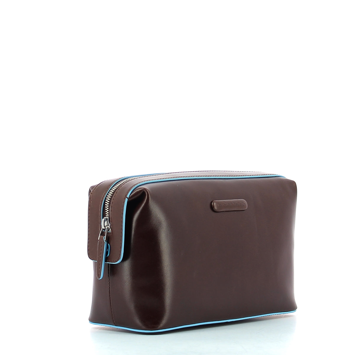 Beauty Case Piquadro Blue Square Marrone