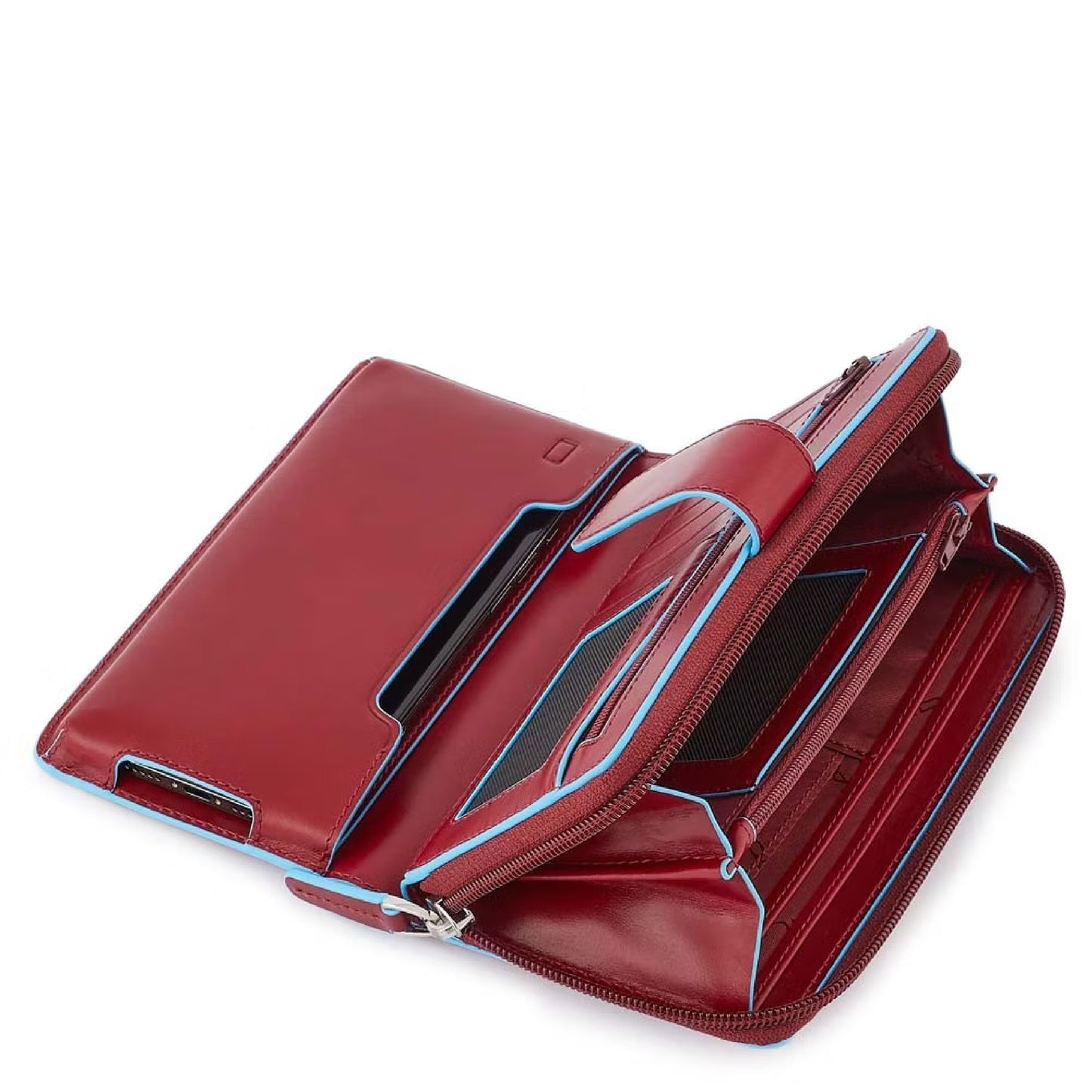 Portafoglio Piquadro Blue Square Rosso