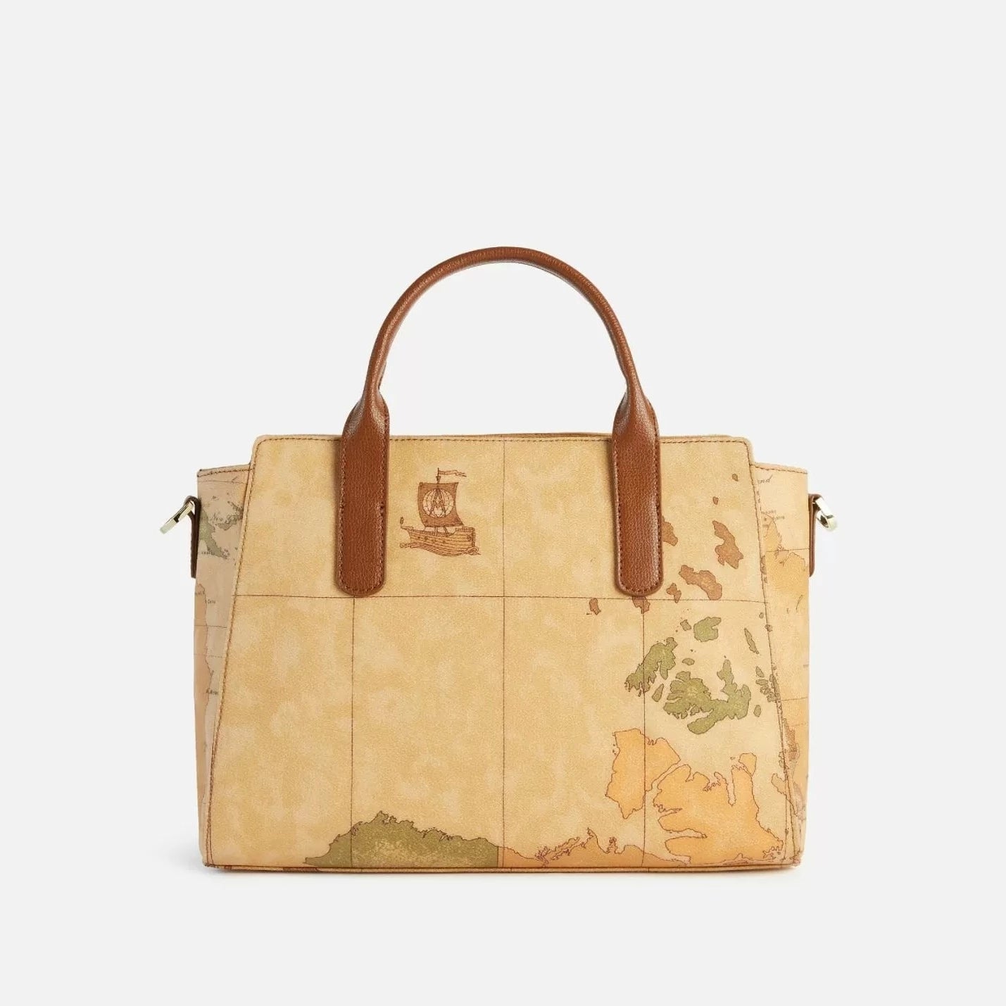 Borsa a mano Prima Classe Geo Destiny Marrone