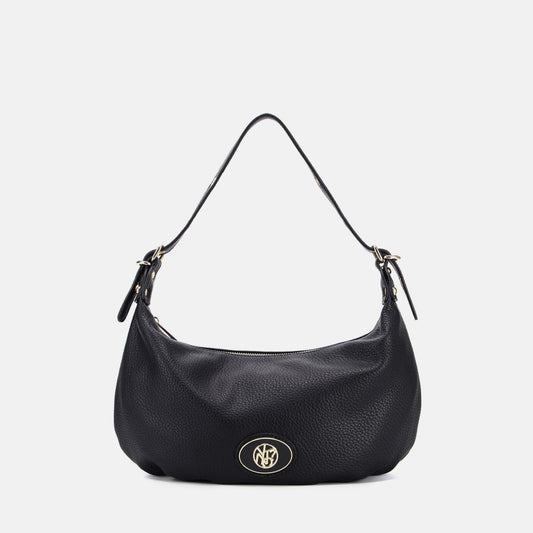 Borsa a sacca small YNot? Happy Nera
