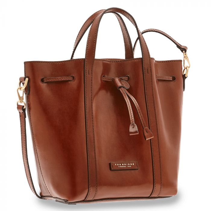 Bucket Bag The Bridge Vittoria Marrone