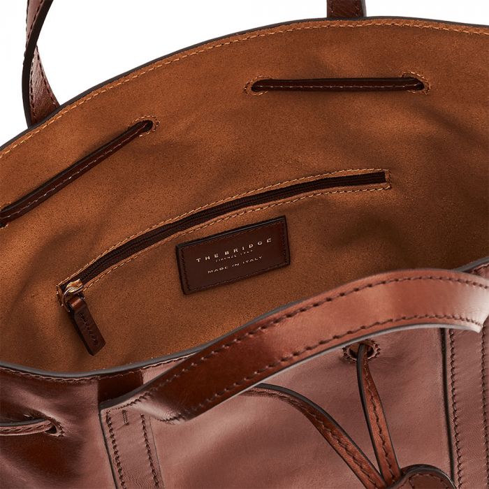 Bucket Bag The Bridge Vittoria Marrone