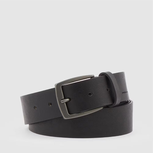 Cintura Piquadro Black Square Nero